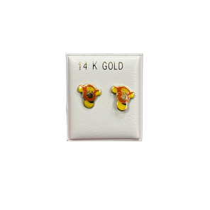 Baby Earrings Tiger