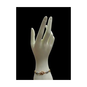 Elephant Bracelet 3 Golds 10K