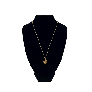 Necklace w/ Moon-Star Pendant
